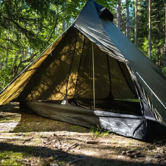 Hiking tipi tent is ultralight