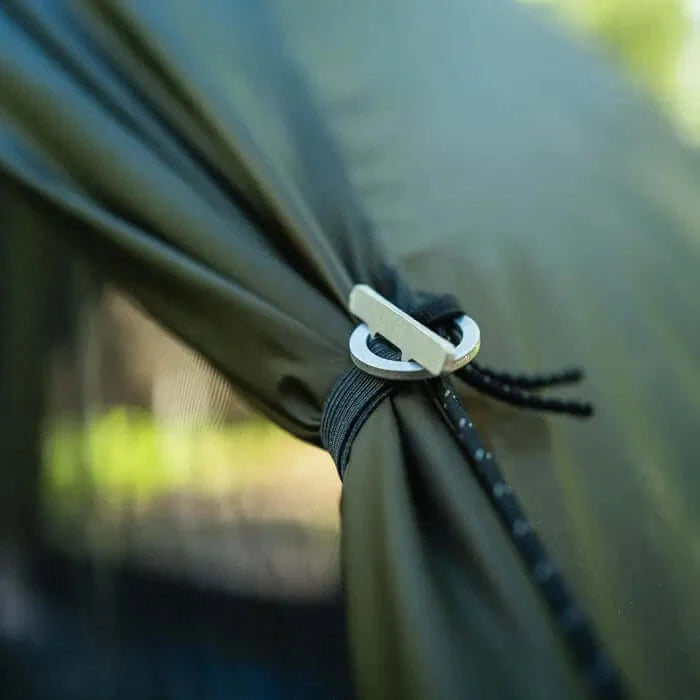 Tent door attachment